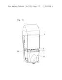 CONTAINER AND DISPENSING SYSTEM diagram and image