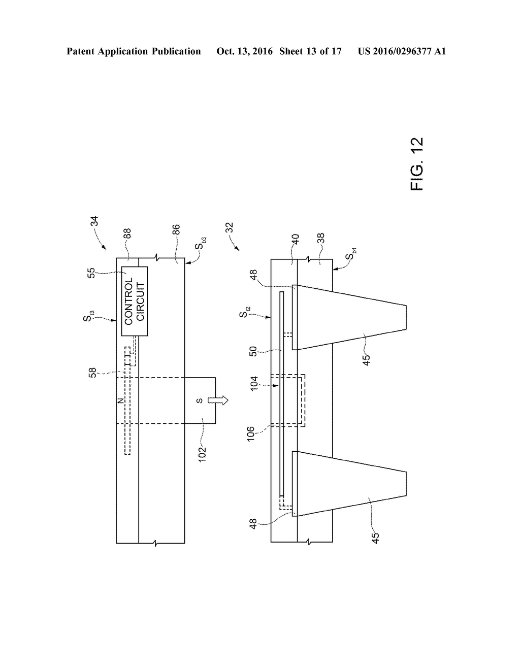 IMPLANTABLE MODULAR SYSTEM FOR A SYSTEM FOR ELECTRICALLY STIMULATING A     BIOLOGICAL TISSUE - diagram, schematic, and image 14