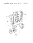 Collapsible Rolling Walker diagram and image