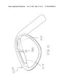 GOLF CLUB HEAD WITH IMPROVED CENTER OF GRAVITY diagram and image