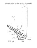 GOLF CLUB HEAD WITH IMPROVED CENTER OF GRAVITY diagram and image