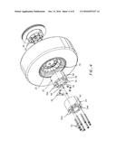 Mounting Arrangement For Installing Auxiliary Vehicle Wheels diagram and image