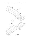 HITCH BALL MOUNT AND METHOD OF FORMING THE HITCH BALL MOUNT diagram and image