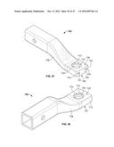 HITCH BALL MOUNT AND METHOD OF FORMING THE HITCH BALL MOUNT diagram and image