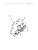 AIR VENT DIAL FOR AUTOMOBILE diagram and image