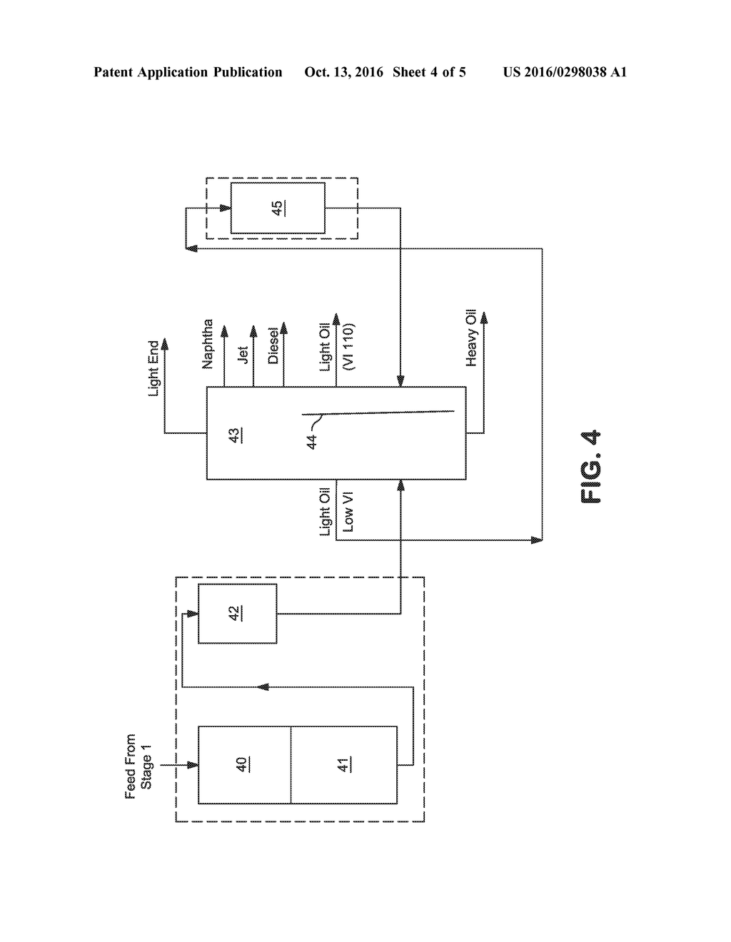 HYDROCRACKING PROCESS FOR HIGH YIELDS OF HIGH QUALITY LUBE PRODUCTS - diagram, schematic, and image 05