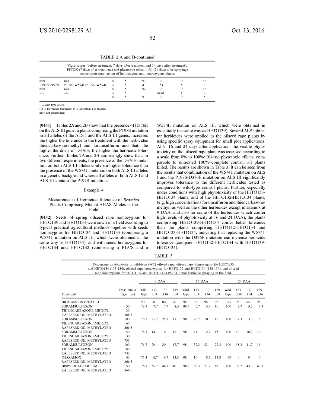 ALS INHIBITOR HERBICIDE TOLERANT MUTANT PLANTS - diagram, schematic, and image 61