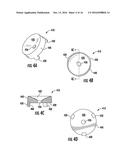 LED BULB WITH DOWN-REFLECTING OPTIC diagram and image