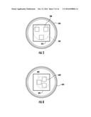 LED BULB WITH DOWN-REFLECTING OPTIC diagram and image