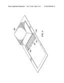 FLIPPABLE LEADFRAME FOR PACKAGED ELECTRONIC SYSTEM HAVING VERTICALLY     STACKED CHIPS AND COMPONENTS diagram and image