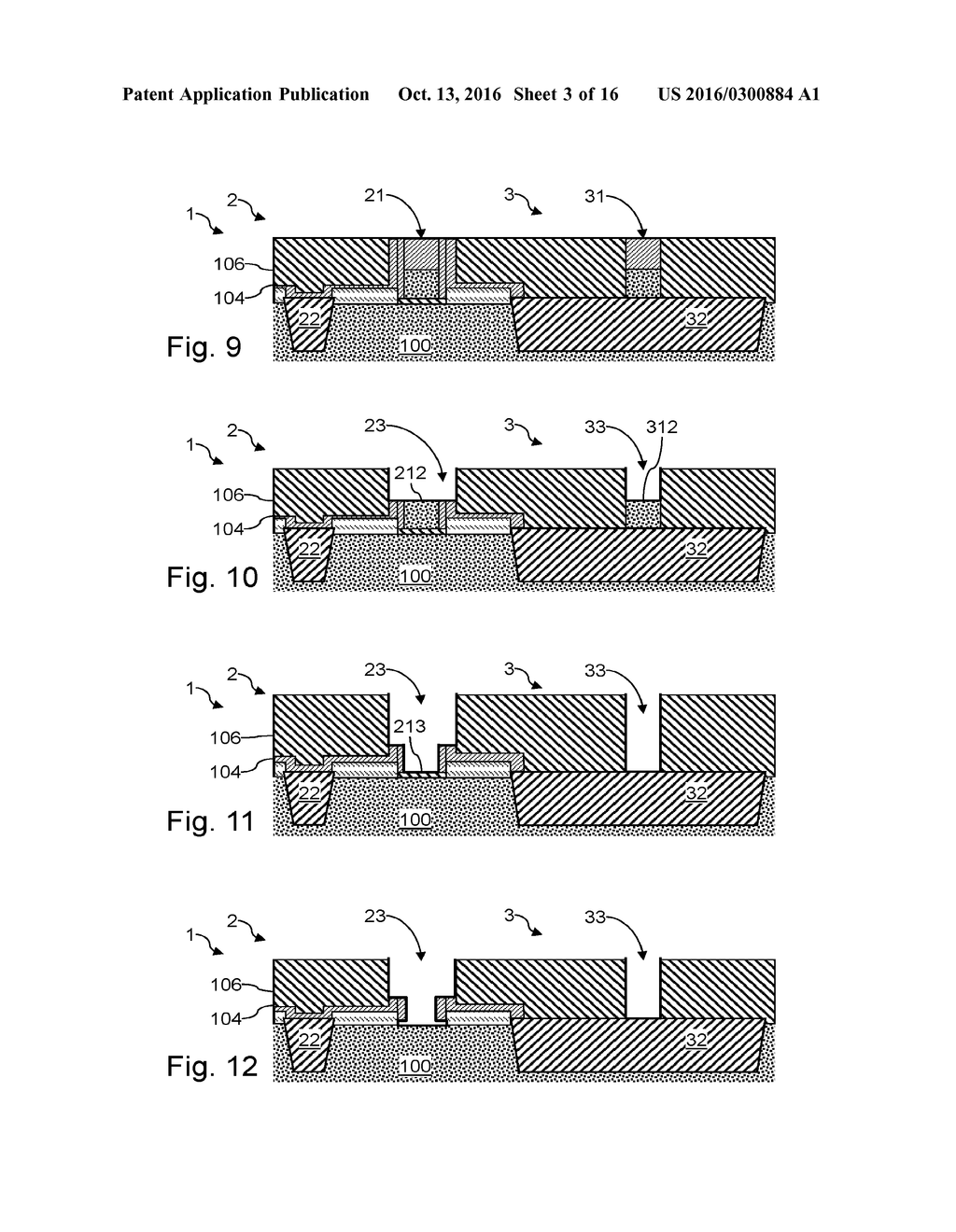 METHOD FOR FABRICATING AN INTEGRATED CIRCUIT CO-INTEGRATING A FET     TRANSISTOR AND AN OXRAM MEMORY POINT - diagram, schematic, and image 04