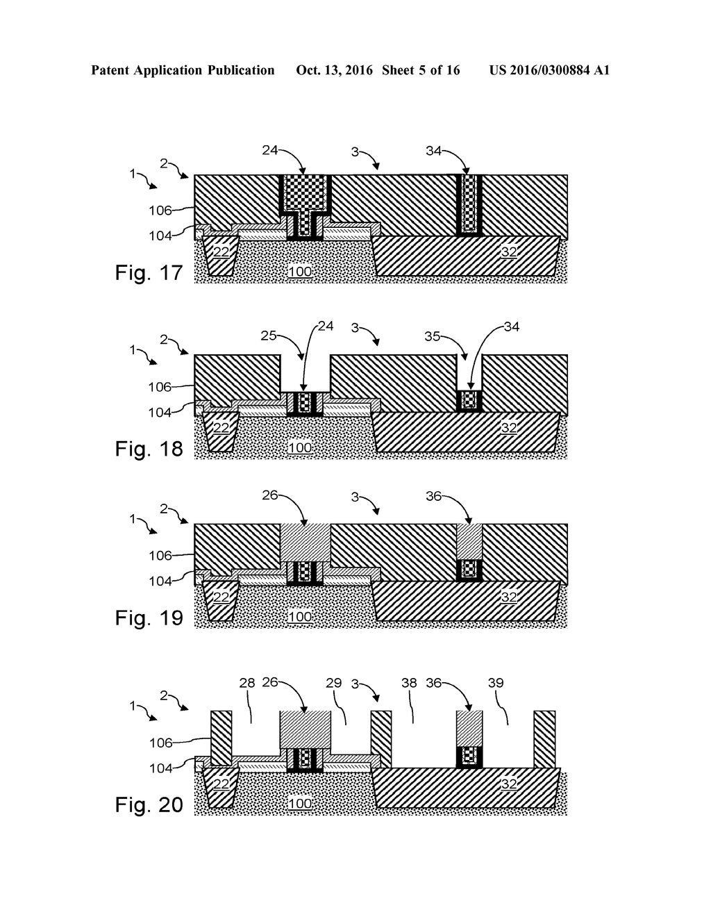 METHOD FOR FABRICATING AN INTEGRATED CIRCUIT CO-INTEGRATING A FET     TRANSISTOR AND AN OXRAM MEMORY POINT - diagram, schematic, and image 06