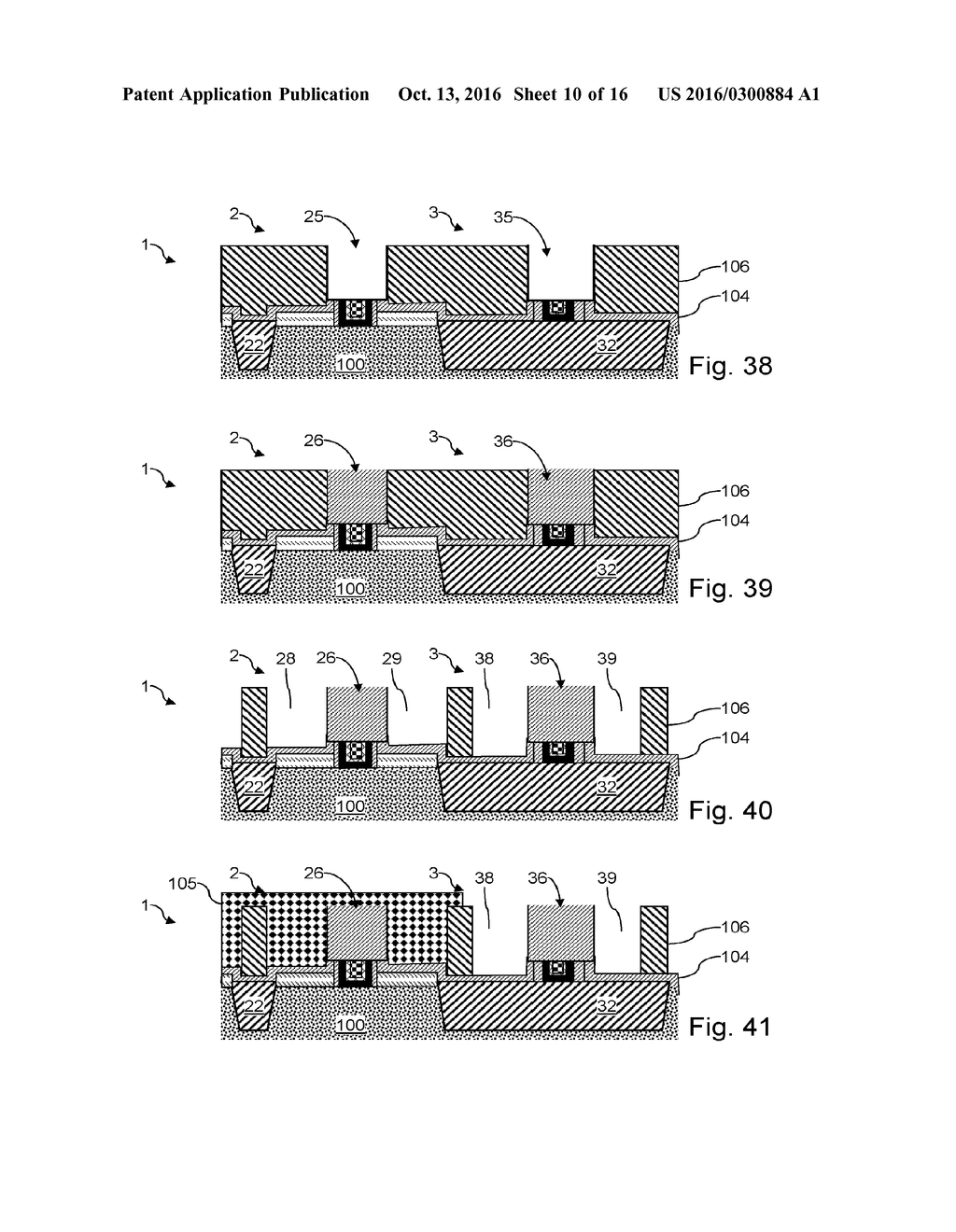 METHOD FOR FABRICATING AN INTEGRATED CIRCUIT CO-INTEGRATING A FET     TRANSISTOR AND AN OXRAM MEMORY POINT - diagram, schematic, and image 11