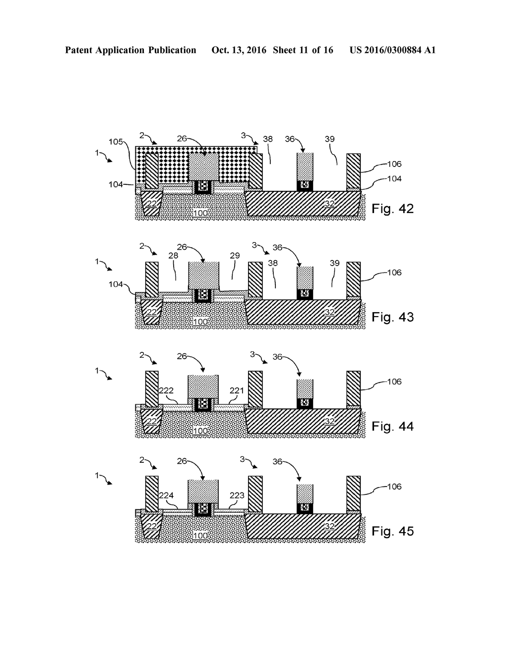 METHOD FOR FABRICATING AN INTEGRATED CIRCUIT CO-INTEGRATING A FET     TRANSISTOR AND AN OXRAM MEMORY POINT - diagram, schematic, and image 12