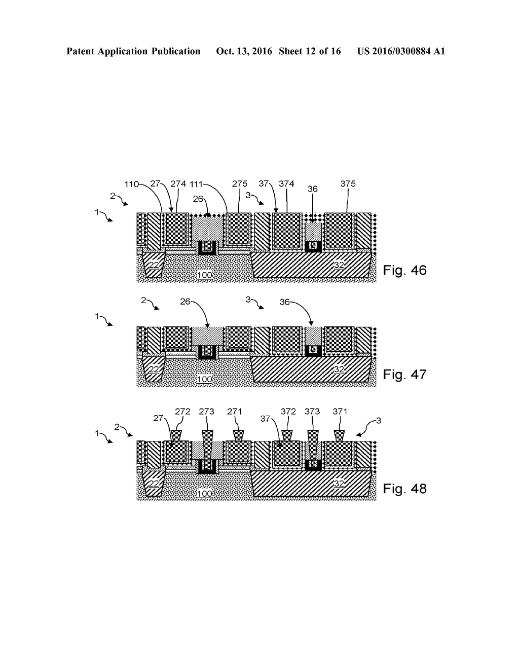 METHOD FOR FABRICATING AN INTEGRATED CIRCUIT CO-INTEGRATING A FET     TRANSISTOR AND AN OXRAM MEMORY POINT - diagram, schematic, and image 13