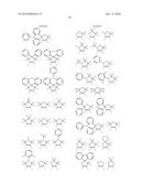 COMPOUND WITH NOVEL SIX-MEMBERED RING STRUCTURE FOR USE IN ORGANIC     ELECTRONIC DEVICES diagram and image