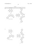 COMPOUND WITH NOVEL SIX-MEMBERED RING STRUCTURE FOR USE IN ORGANIC     ELECTRONIC DEVICES diagram and image