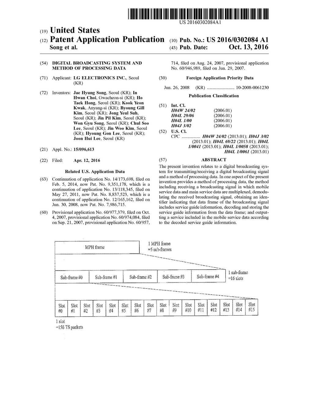 DIGITAL BROADCASTING SYSTEM AND METHOD OF PROCESSING DATA - diagram, schematic, and image 01