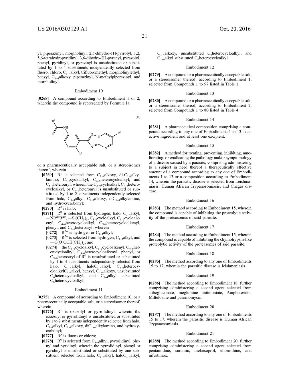 COMPOUNDS AND COMPOSITIONS FOR THE TREATMENT OF PARASITIC DISEASES - diagram, schematic, and image 24