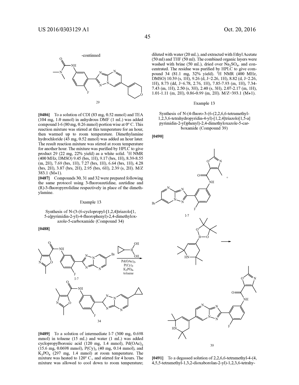 COMPOUNDS AND COMPOSITIONS FOR THE TREATMENT OF PARASITIC DISEASES - diagram, schematic, and image 48