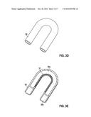 Implantable Curved Shaping Part For Externally Shaping An Implantable     Electrode Line Or A Catheter diagram and image