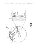 Golf Ball With Indicia Printed Under Topcoat diagram and image