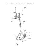 PORTABLE BASKETBALL SYSTEM diagram and image