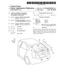 VEHICLE MEMBER ATTACHMENT STRUCTURE AND REAR SPOILER ATTACHMENT STRUCTURE diagram and image