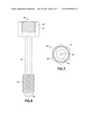 Valve Stem for Integral High Pressure Cylinder Unloader Valve diagram and image