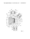 DIAPHRAGM PUMP AND VALVE DEVICE FOR SUCH A PUMP diagram and image