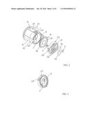 DIAPHRAGM PUMP AND VALVE DEVICE FOR SUCH A PUMP diagram and image