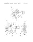 DIAPHRAGM PUMP AND VALVE DEVICE FOR SUCH A PUMP diagram and image