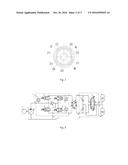 Double-loop control system with single hydraulic motor diagram and image