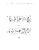 Double-loop control system with single hydraulic motor diagram and image