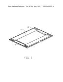 FIXING STRUCTURE FOR BACK COVER AND FRONT FRAME OF DISPLAY DEVICE diagram and image