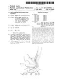 Chair Assembly with Upholstery Covering diagram and image