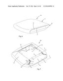 Chair Assembly with Upholstery Covering diagram and image