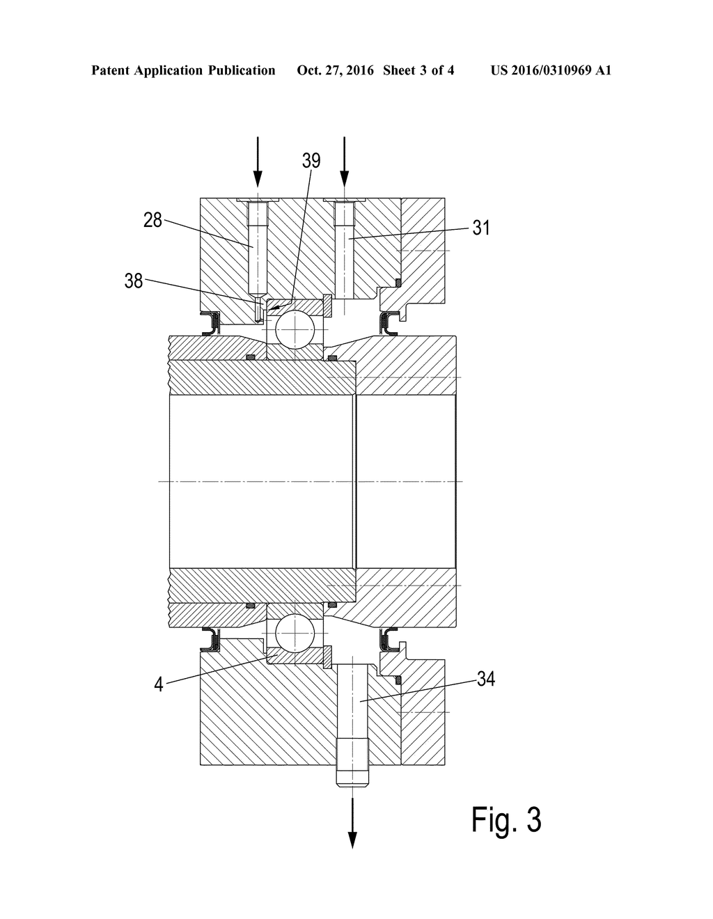 BEARING ARRANGEMENT FOR CENTRIFUGES - diagram, schematic, and image 04