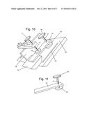 Jig for making multiple angled joints and finger joint cuts in wood diagram and image