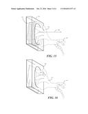 Container for Rubber or Surgical Gloves with Magnetic Mounting Device diagram and image