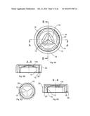 Valvular Closure Element, Closure Cap Comprising The Valvular Closure     Element, And A Method And An Apparatus For Manufacturing The Valvular     Closure Element diagram and image