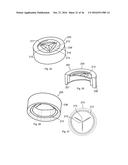 Valvular Closure Element, Closure Cap Comprising The Valvular Closure     Element, And A Method And An Apparatus For Manufacturing The Valvular     Closure Element diagram and image