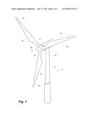 A Wind Turbine Blade Having Deployable Aerodynamic Devices diagram and image
