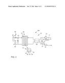 TURBINE FOR DECOMPRESSION OF EXHAUST GAS AND A FUEL CELL SYSTEM INCLUDING     SAME diagram and image