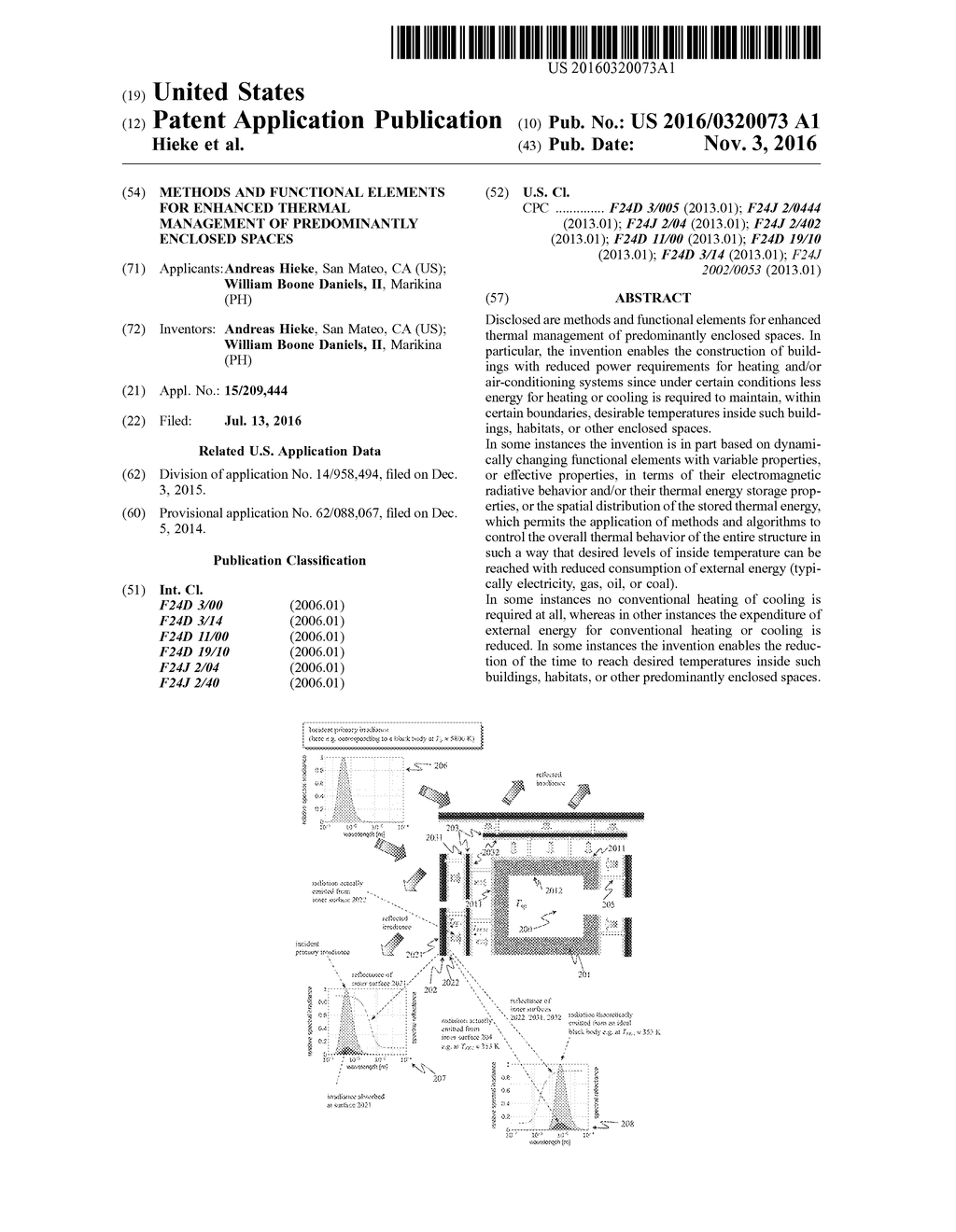 METHODS AND FUNCTIONAL ELEMENTS FOR ENHANCED THERMAL MANAGEMENT OF     PREDOMINANTLY ENCLOSED SPACES - diagram, schematic, and image 01