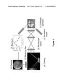 A Wavelength Dispersive Microscope Spectrofluorometer for Characterizing     Multiple Particles Simultaneously diagram and image