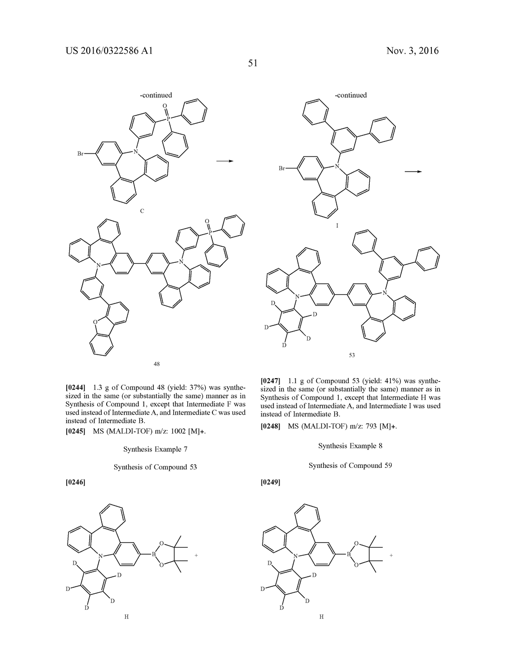 COMPOUND AND ORGANIC LIGHT-EMITTING DEVICE COMPRISING THE SAME - diagram, schematic, and image 53