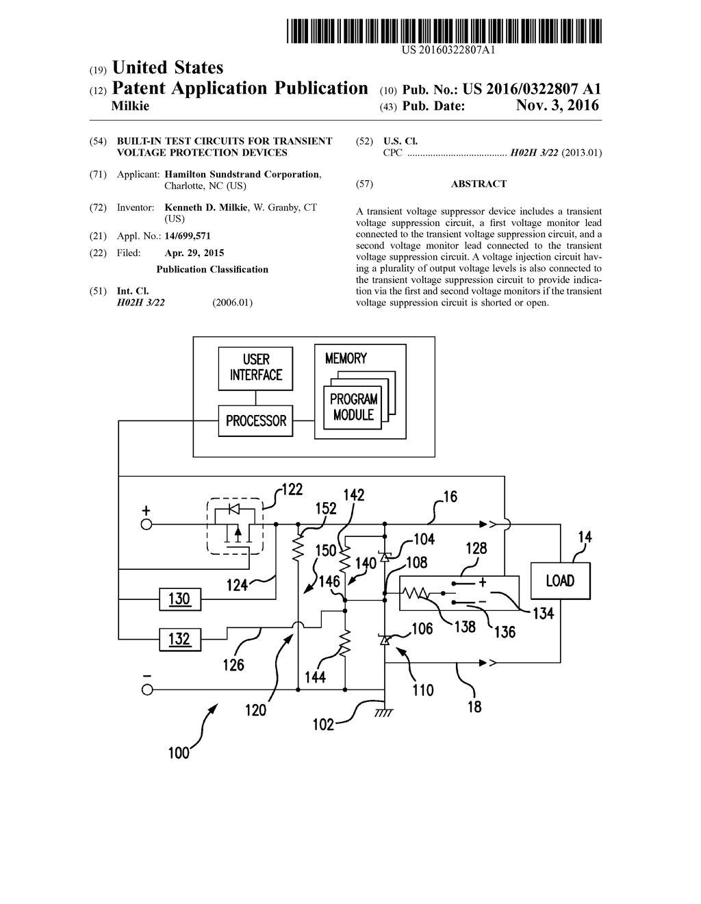 BUILT-IN TEST CIRCUITS FOR TRANSIENT VOLTAGE PROTECTION DEVICES - diagram, schematic, and image 01