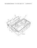 MULTI-COMPARTMENT MEDICINE STORAGE AND DISPENSING CONTAINER diagram and image