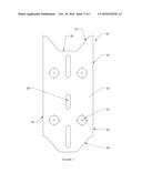 FENCE POST RETAINING PLATE diagram and image